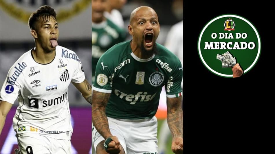 Santos confirma venda de atacante, Felipe Melo recebe convite da Turquia, City pressiona por meia… O Dia do Mercado