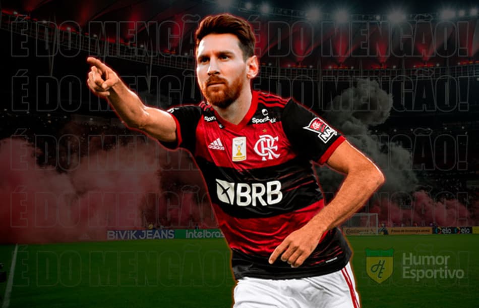 Após saída do Barcelona, torcedores colocam Messi vestindo camisas de clubes brasileiros. Qual ficou melhor?
