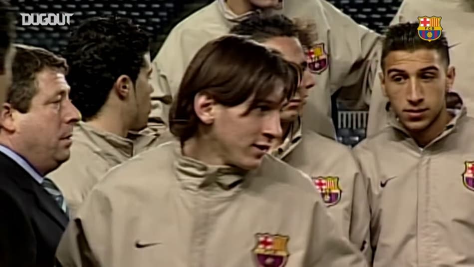 VÍDEO: confira imagens raras e golaços de Messi ainda nas categorias de base do Barcelona