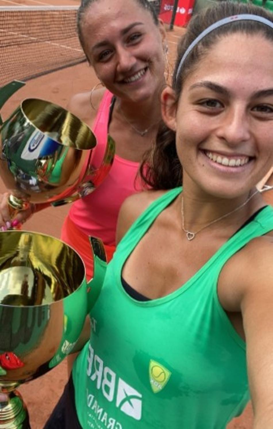 Carol Meligeni é campeã nas duplas na Polônia