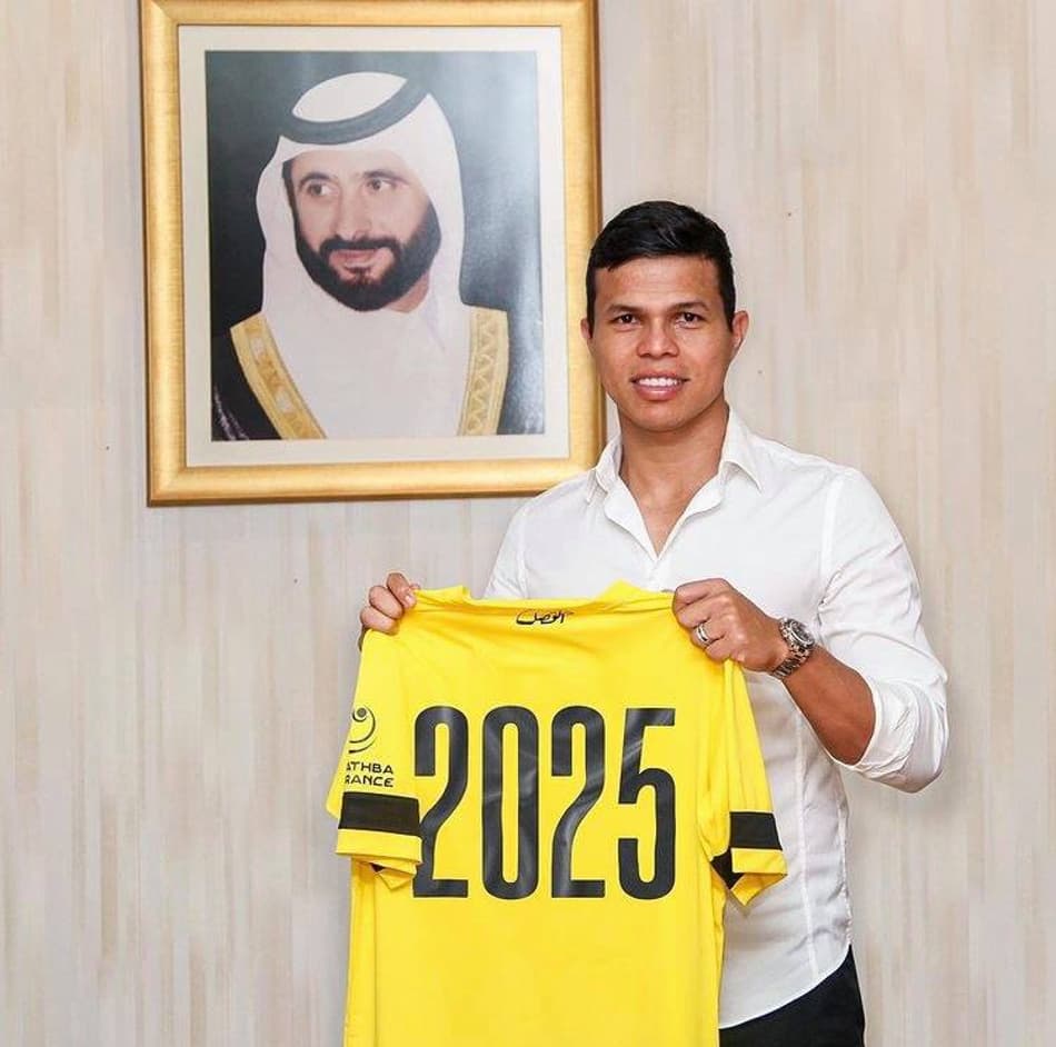 Fábio Lima, meia da Seleção dos Emirados Árabes, renova com Al Wasl até 2025