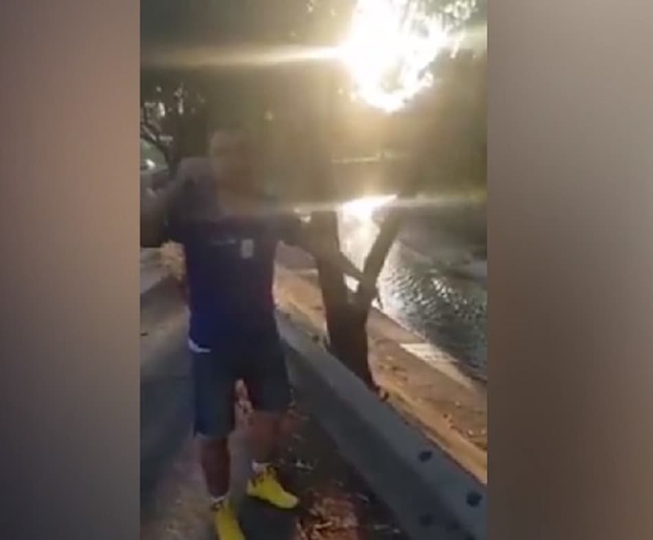 Vai beber água de rio sujo? Cruzeirense vira meme após aposta contra o Atlético diante do River