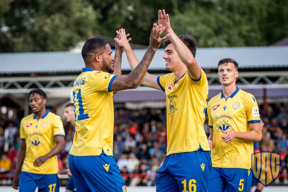 Mateus Brunetti marca o seu primeiro gol na Europa e projeta temporada com o DAC, da Eslovênia