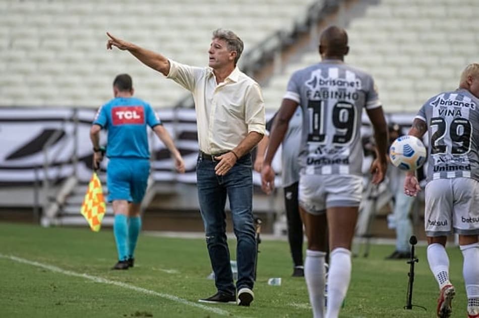 Renato Gaúcho se diz satisfeito com atuação do Flamengo: ‘Fiquei feliz. Jogamos melhor do que o Ceará’