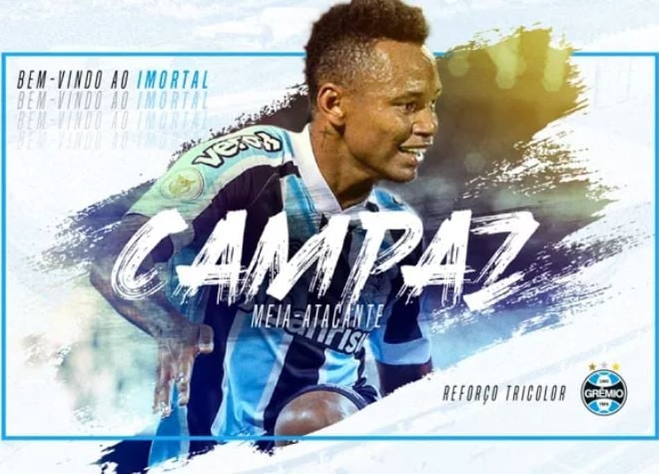 Campaz no Grêmio