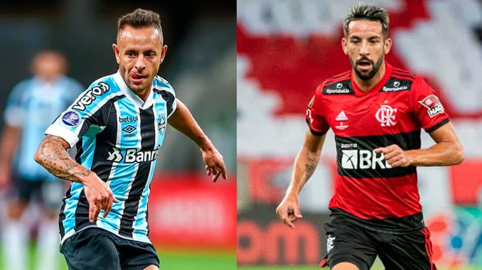 Copa do Brasil: no Grêmio, Rafinha enfrentará Isla, seu substituto no Flamengo