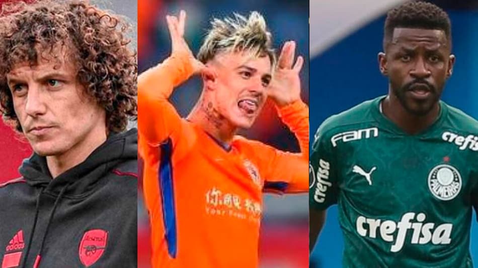 David Luiz e Roger Guedes estão livres no mercado: veja alguns jogadores brasileiros sem clube