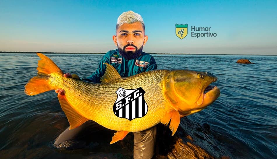 Jantou o Peixe! Goleada do Flamengo sobre o Santos rende memes na web