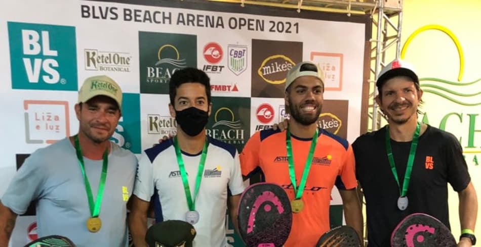 Definidos os campeões da 1ª etapa do Circuito Mineiro de Beach Tennis, em BH