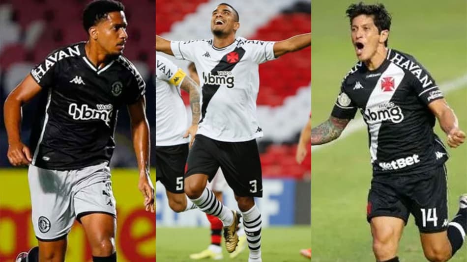 Léo Matos e Miranda ultrapassam 50 jogos pelo Vasco. Confira quantas partidas tem cada atleta do elenco