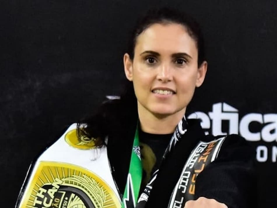 Fabiana Ventura foi destaque no Brasileiro de Jiu-Jitsu Paradesportivo (Foto: Divulgação)