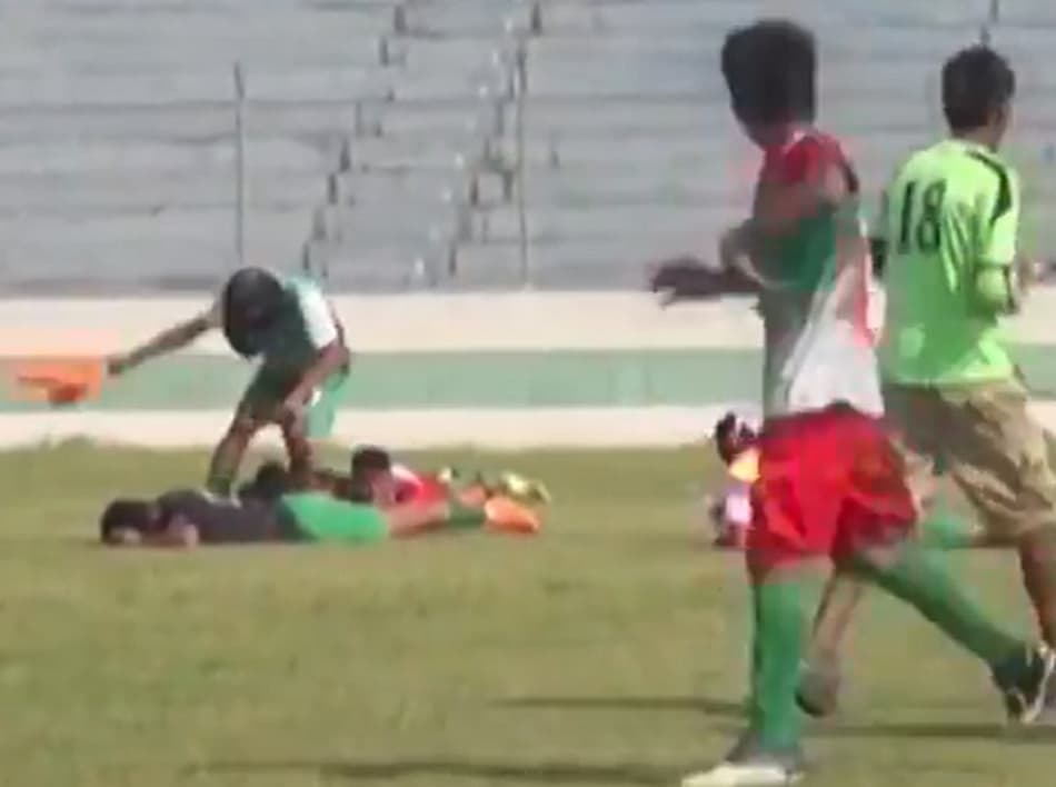 Ataque intenso de abelhas interrompe partida no futebol boliviano