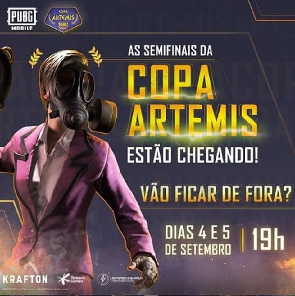 Ártemis: campeonato feminino de PUBG MOBILE terá R$ 48 mil de premiação e show de Dani Russo