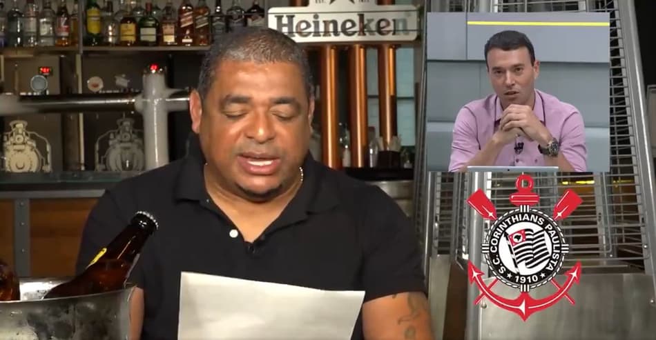 Vampeta revela o time do coração de 21 jornalistas esportivos; narrador da Globo se manifesta