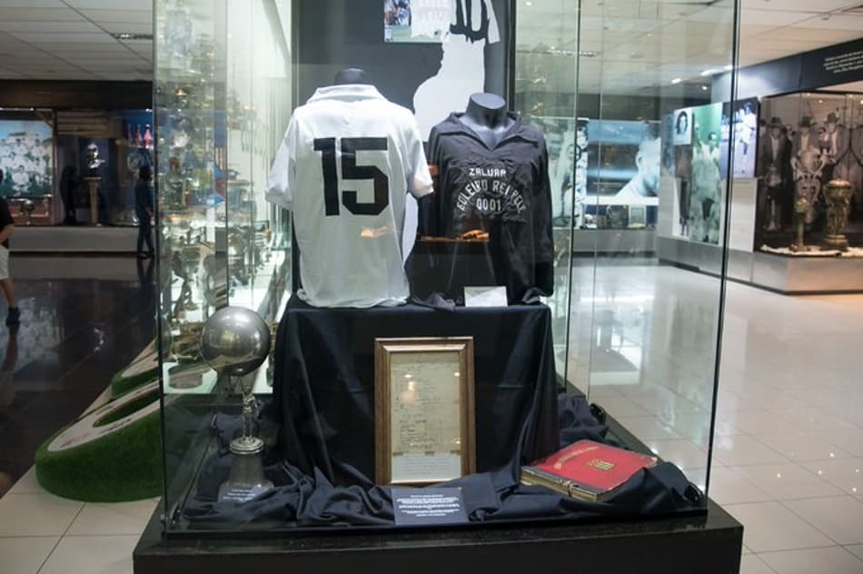 Memorial das Conquistas - primeiro gol de Pelé