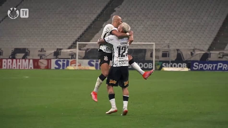VÍDEO: Assista ao golaço de Róger Guedes em empate do Corinthians com o Juventude
