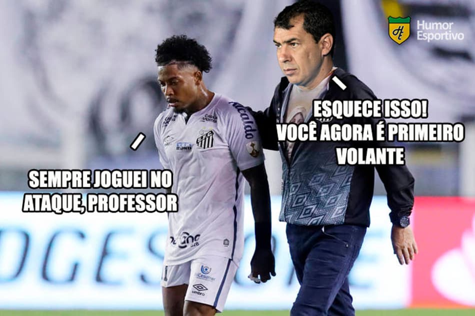 Acerto de Fábio Carille com o Santos rende brincadeiras na web; veja memes