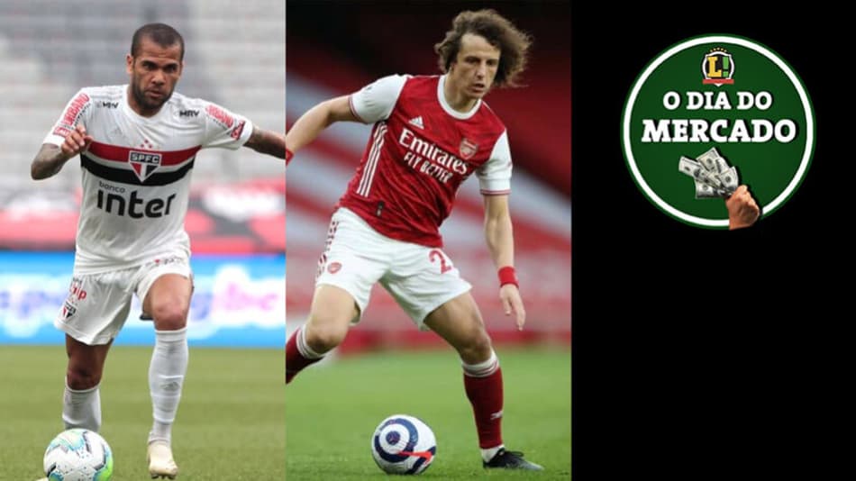 Flamengo fecha com David Luiz, Daniel Alves não joga mais pelo São Paulo, o futuro de Dybala… O Dia do Mercado