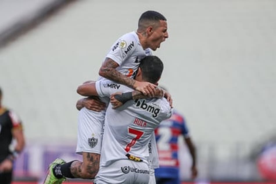 Veja os gols da vitória do Atlético-MG sobre o Fortaleza pela Série A