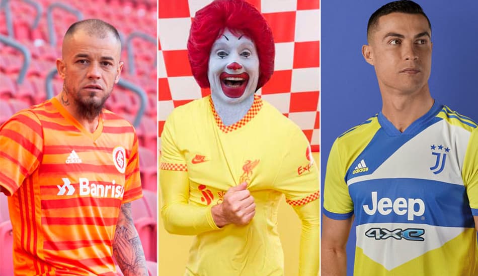 Liverpool, Flamengo, Juventus… Veja camisas que viraram piada após o lançamento
