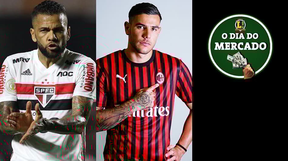 Braz comenta sobre Daniel Alves no Flamengo, Guardiola quer lateral do Milan para o City, Botafogo perto de atacante… O Dia do Mercado