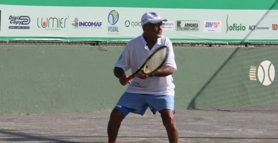 Baiano Pedro da Silva vence a primeira na Copa Atakarejo Costa Verde Tennis Clube, em Salvador (BA)