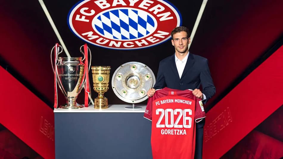 Goretzka renova o contrato com o Bayern de Munique por quatro anos