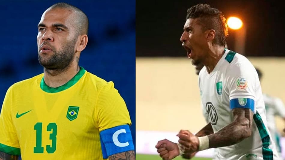 Daniel Alves e Paulinho estão livres no mercado: veja jogadores brasileiros sem clube