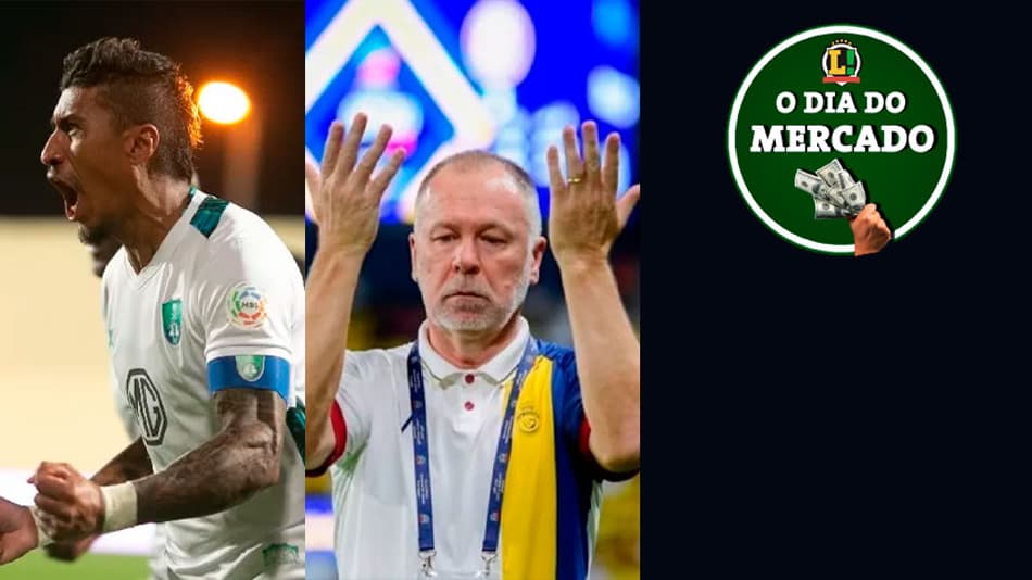 Paulinho conversa com o Corinthians, Mano Menezes demitido… O Resumo do Mercado