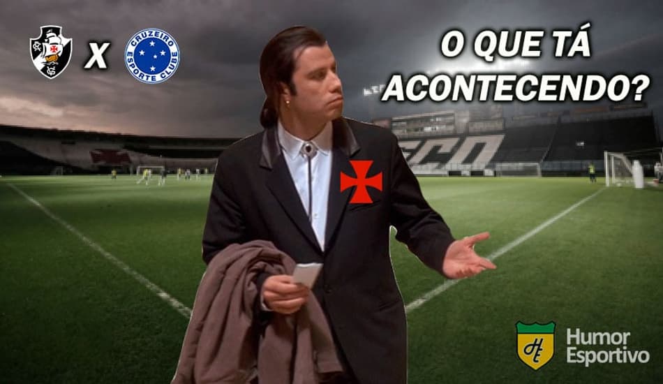 Gafe da Globo em transmissão de Vasco x Cruzeiro gera memes na web; confira