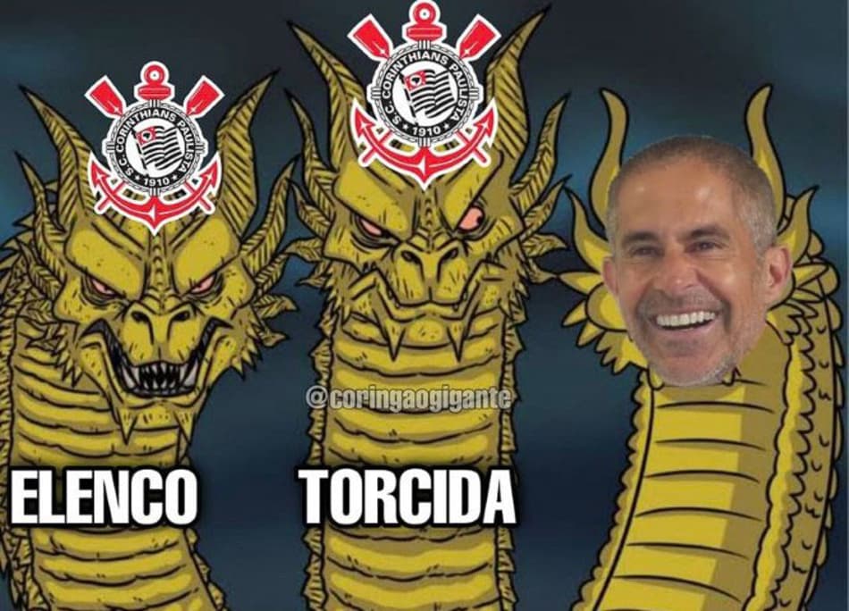 Torcedores do Corinthians fazem memes com Sylvinho após empate com América-MG