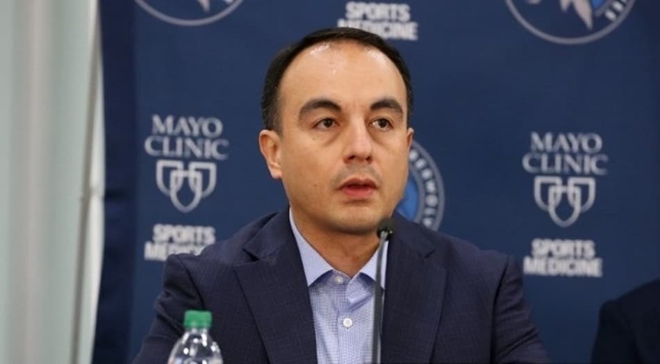 Gersson Rosas não é mais presidente do Timberwolves