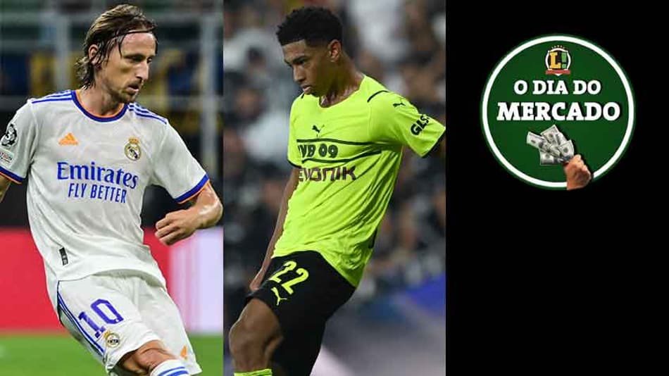 Real Madrid quer renovar com Modric, Liverpool mira meia do Borussia Dortmund, Corinthians renova com Fábio Santos… O Dia do Mercado