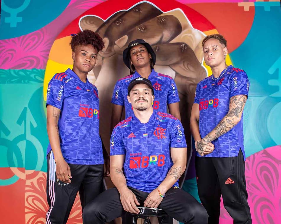 Flamengo lança primeira camisa Pride do clube
