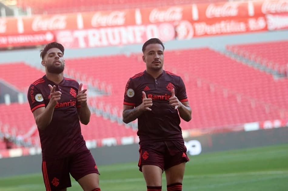 Internacional x Bahia - Yuri Alberto e Heitor