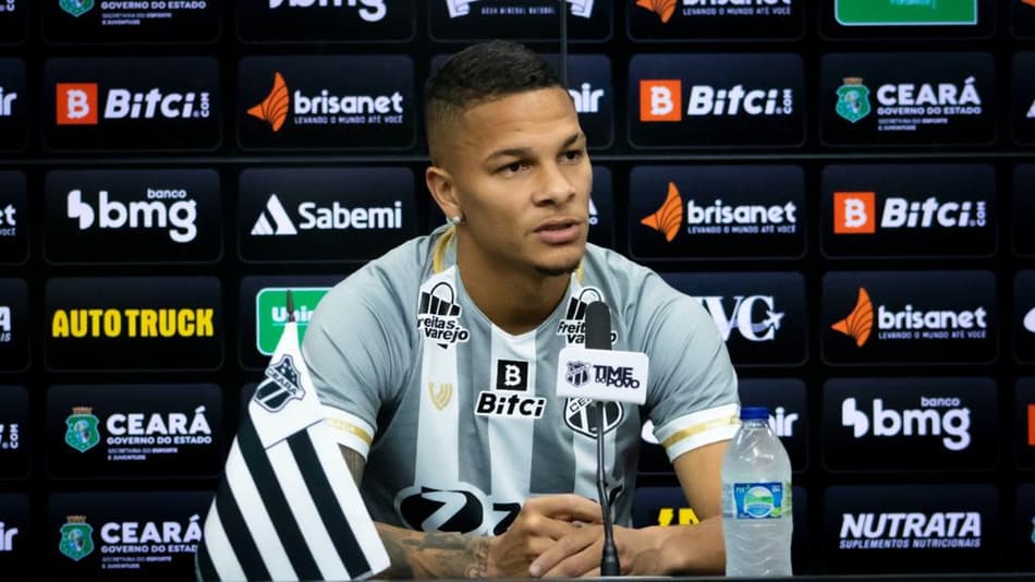 Em apresentação, Igor admite que ficou surpreso com desejo do Ceará em contratá-lo