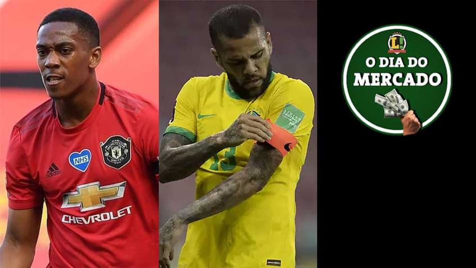 Martial pode substituir Haaland no Borussia, clube equatoriano sonha com Daniel Alves… O Dia do Mercado