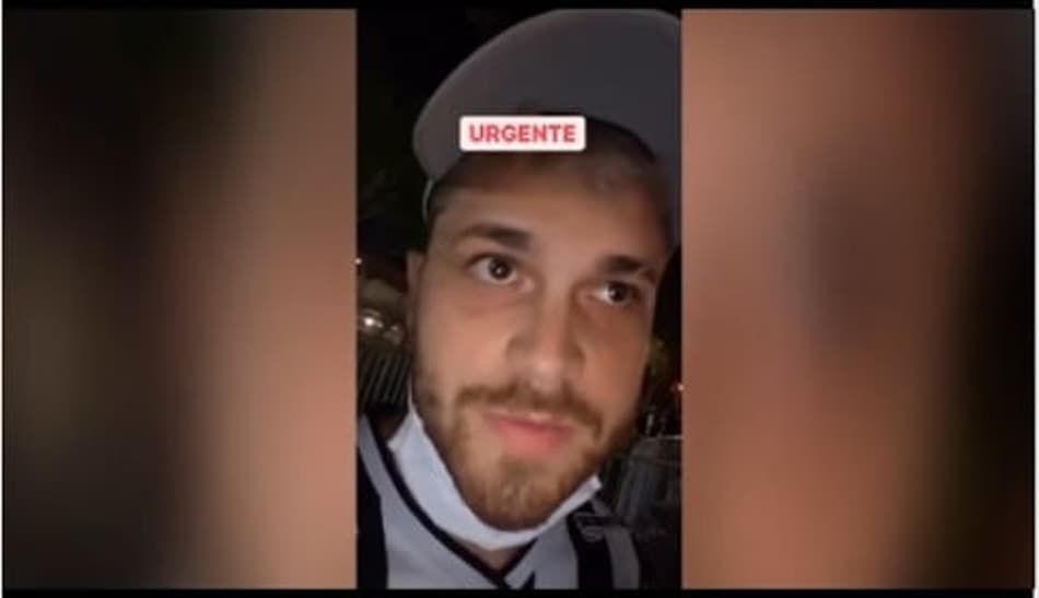 Influencer atleticano pede desculpas por chamar o Atlético-MG de ‘cavalo paraguaio’ no jogo contra a Chape