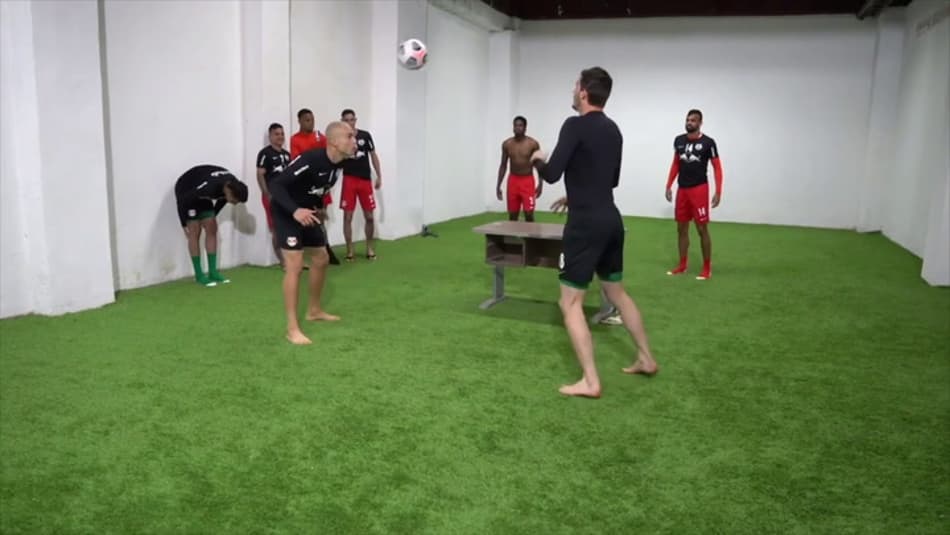 VÍDEO: Assista aos bastidores da classificação do Red Bull Bragantino para a final da Copa Sul-Americana