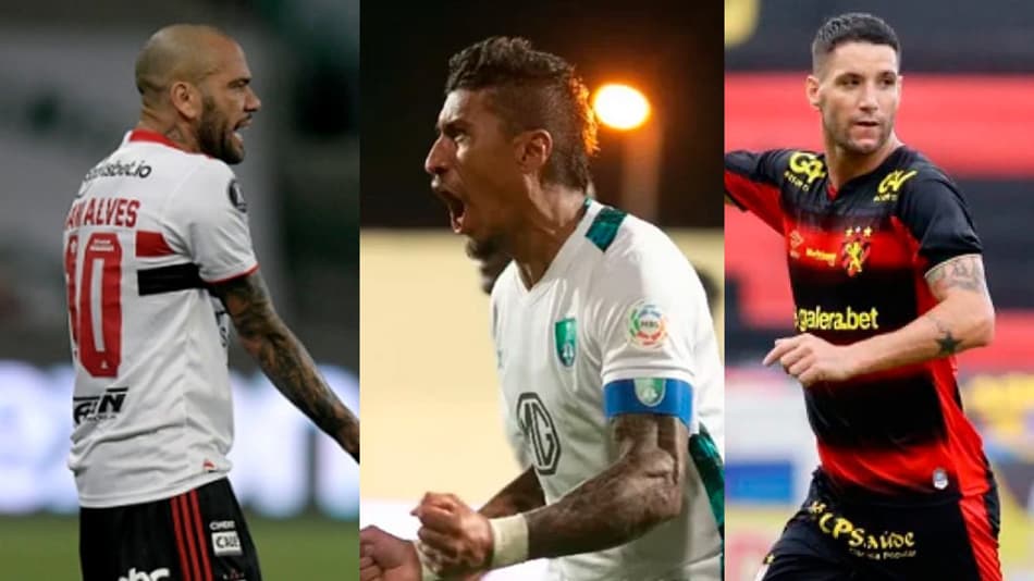 Janela do Brasileirão fechou: veja quase 20 jogadores que ainda ficaram no mercado