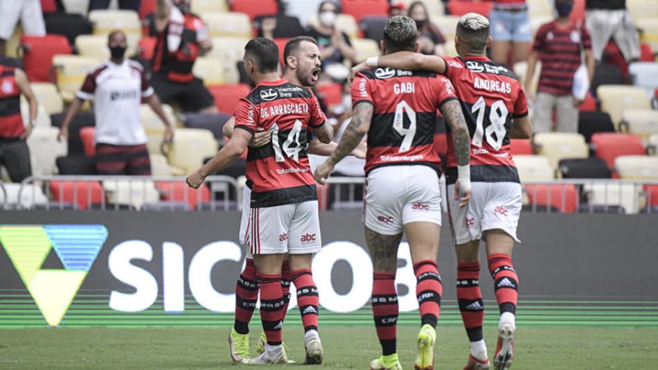 ATUAÇÕES: em goleada marcada por jogo coletivo, Andreas Pereira recebe a maior nota do Flamengo