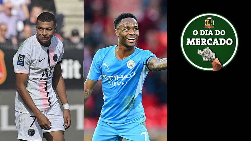 Real Madrid quer fechar com Mbappé em janeiro, Sterling deseja mudar de clube, Inter de Milão se aproxima de goleiro… O Dia do Mercado!