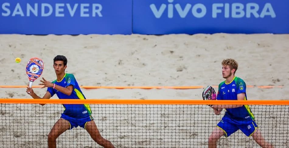 Brasil derruba a Rússia e encara a Espanha na semi do Mundial juvenil de Beach Tennis