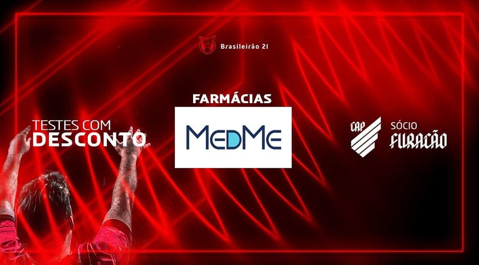 Por desconto em testagem para Covid-19, Athletico firma parceria com rede de farmácias