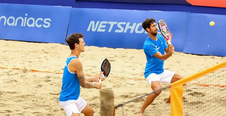 Itália é a primeira semifnalista do Mundial de Beach Tennis no Rio de Janeiro