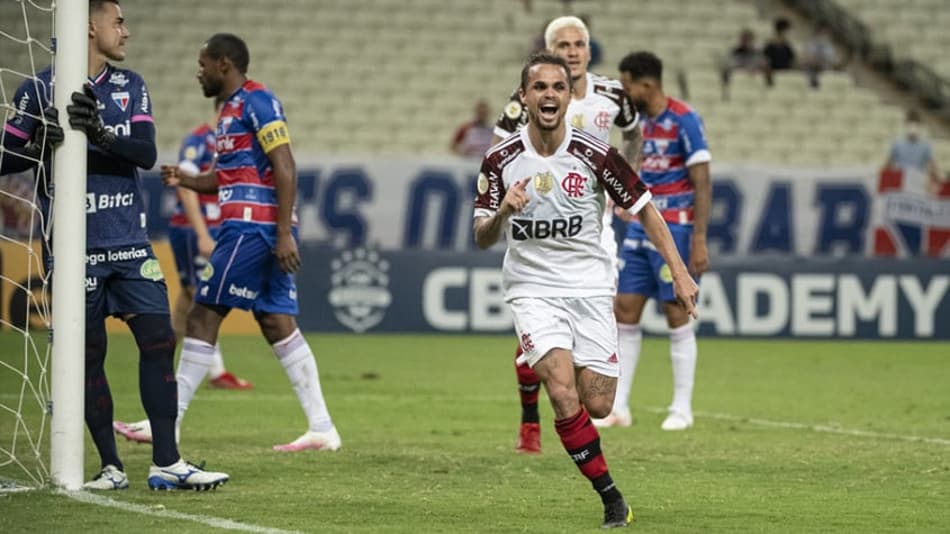 VÍDEO: veja os gols da vitória do Flamengo sobre o Fortaleza no Castelão