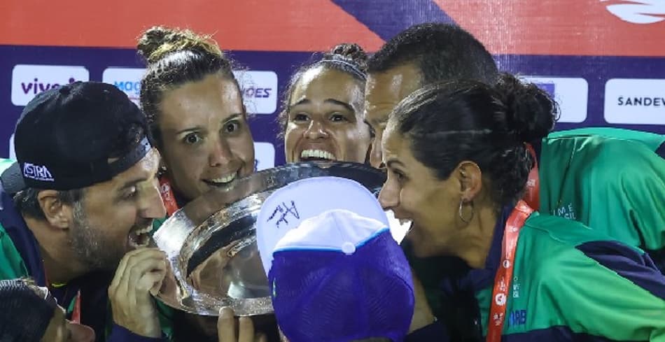 Brasil é tetracampeão da Copa do Mundo de Beach Tennis