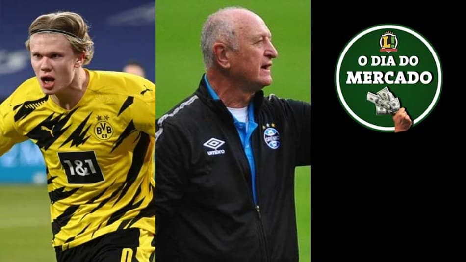Puma pode ajudar Manchester City com Haaland, Felipão deixa o Grêmio, Barcelona perto de renovar com joia… O Dia do Mercado