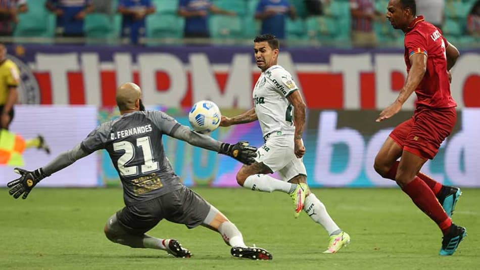 Goleiros fecham o gol, e Bahia e Palmeiras empatam; assista aos melhores momentos