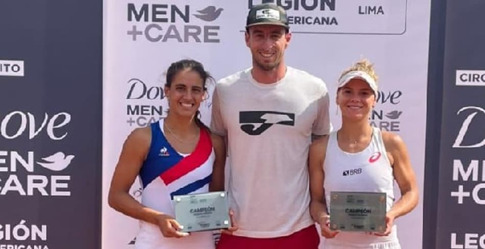 Laura Pigossi vence, em Lima, seu 40º título nas duplas